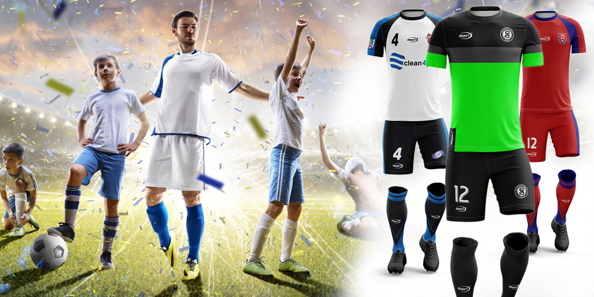 Zahrajte si fotbal stylově a pohodlně! DDsport nabízí fotbalový dres na míru.